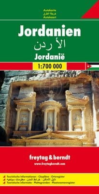Jordania 1:700 000. Mapa samochodowa. Freytag & Berndt