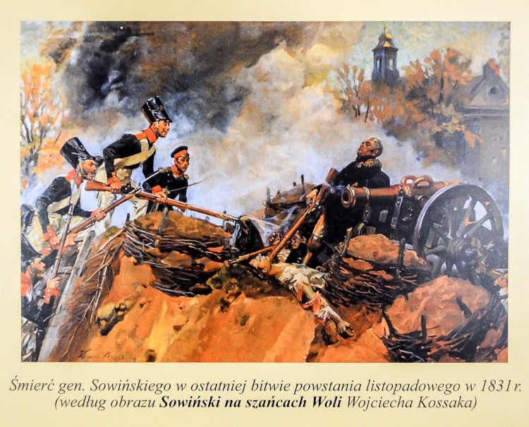 Polska powstania narodowe mapa ścienna Nowa Era fragment 9