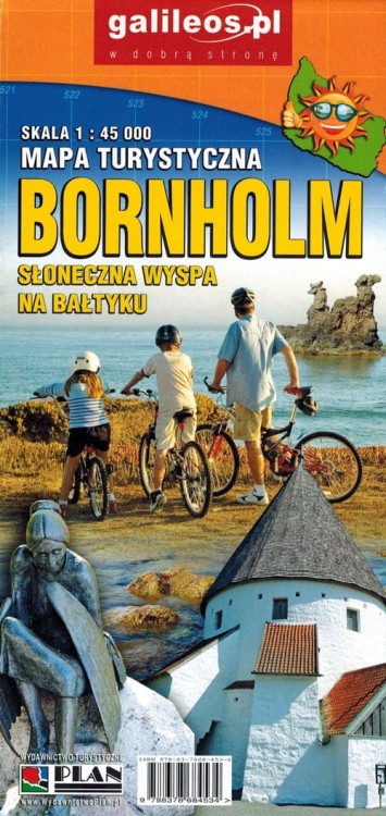 Bornholm Mapa turystyczna Galileos okładka