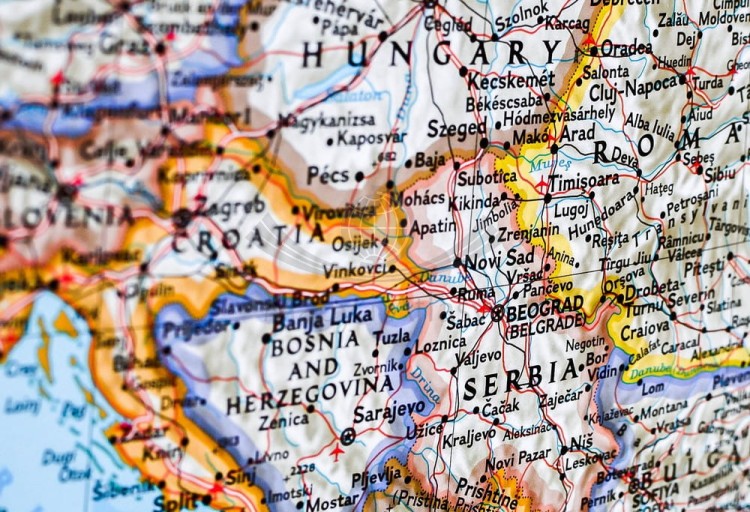 Kraje Basenu Morza Śródziemnego Mapa w ramie NG fragment 10