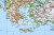 Kraje Basenu Morza Śródziemnego Mapa do wpinania NG fragment 3