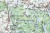 Mazury / Wielkie Jeziora Mazurskie. Mapa ścienna. Fragment 2