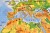 Świat fizyczny 1:24 000 000 do wpinania Nowa Era fragment 1