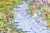 Europa środkowa drogowa z kodami Mapa w ramie 1:1 400 000 Piętka fragment 4
