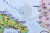 Europa środkowa drogowa z kodami Mapa w ramie 1:1 400 000 Piętka fragment 5