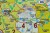 Europa środkowa drogowa z kodami Mapa magnetyczna 1:1 400 000 Piętka fragment 6