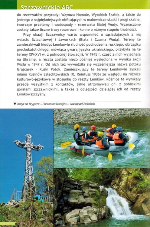 Szczawnica Niezbędnik turystyczny WiT przykładowa strona 1