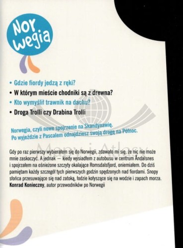 Norwegia Przewodnik Lajt Pascal okładka tył
