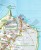 Lanzarote 1:50 000. Mapa turystyczna 241 wydawnictwa Kompass. Fragment 3