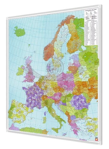 Europa kodowa 1:3 700 000 Mapa do wpinania Freytag&Berndt