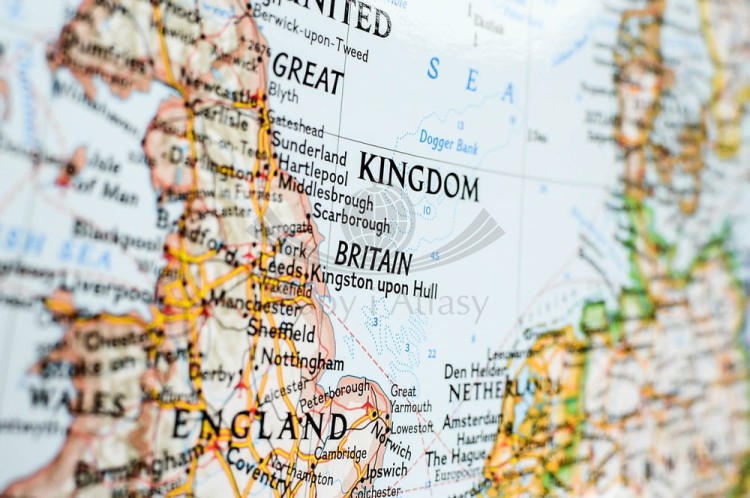 Europa polityczna Classic 1:5 419 000 Mapa magnetyczna National Geographic fragment 6