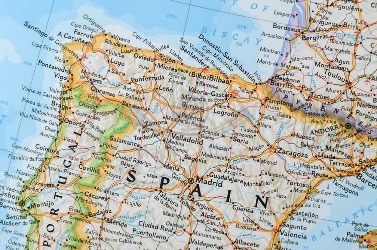 Europa polityczna Classic 1:8 399 000 Mapa magnetyczna National Geographic fragment 5