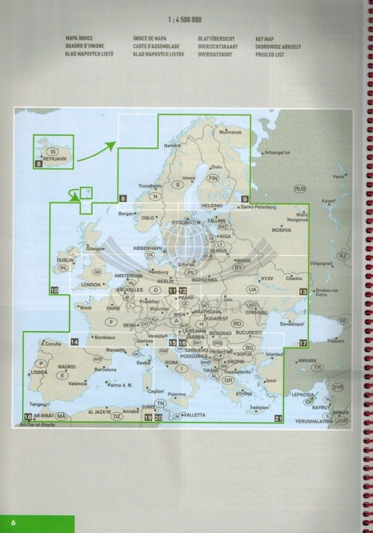 Hiszpania i Portugalia 1:300 000. Atlas samochodowo-turystyczny wydawnictwa Marco Polo. Przykładowe strony 2