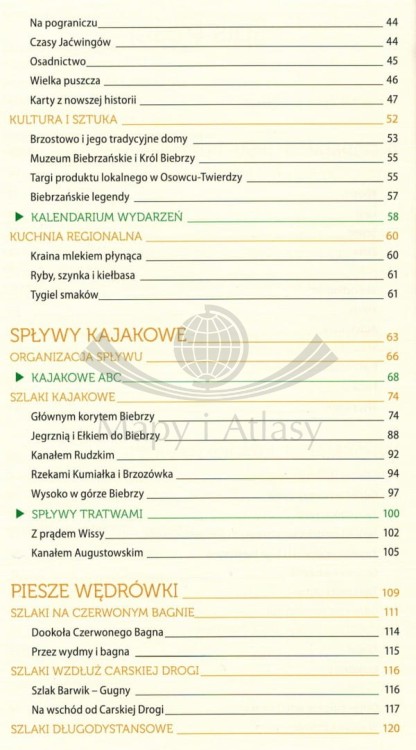 Dolina Biebrzy. Przewodnik wydawnictwa Bezdroża. Spis treści 2