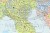 Europa kodowa 1:3 750 000 Mapa do wpinania Eko-Graf fragment 4