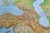 Europa fizyczna 1:7 000 000 Mapa do wpinania Eko-Graf fragment 4