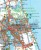Floryda 1:500 000. Mapa samochodowo-turystyczna wydawnictwa Freytag &amp; Berndt. Fragment 1