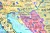 UE - strefa Shengen 1:4 000 000 Mapa w ramie Meridian fragment 2