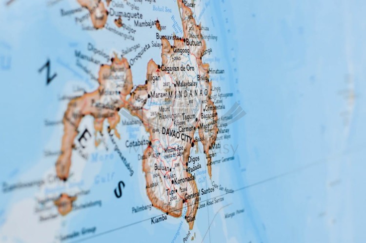 Azja południowo-wschodnia 1:6 497 000. Mapa ścienna polityczna. Wydawnictwo: National Geographic. Fragment 5