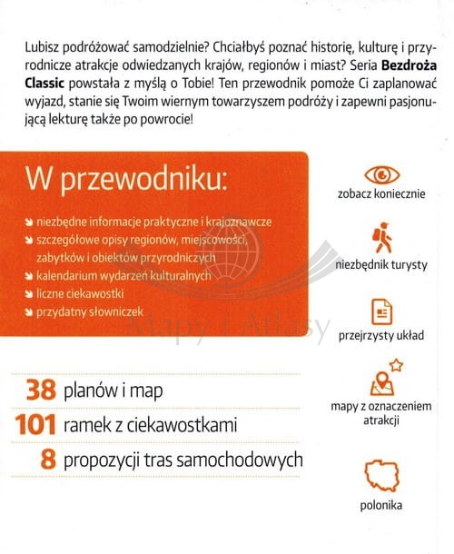 ChChorwacja Przewodnik Classic Bezdroża okładka tył