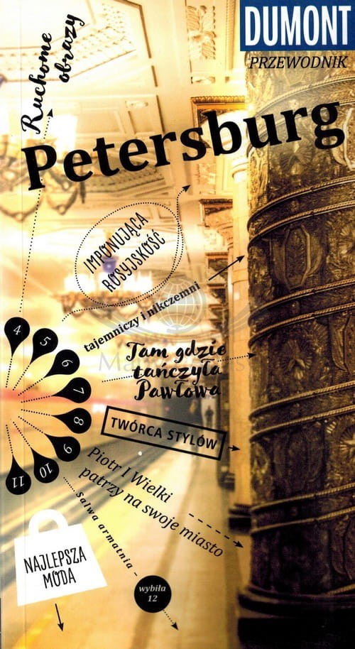 Petersburg. Przewodnik z planem miasta. Dumont