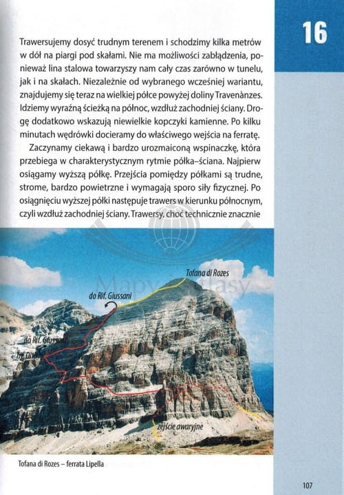 Cortina d'Ampezzo. Dolomity dla każdego. Przewodnik wydawnictwa Sklep Podróżnika. Przykładowa strona 3