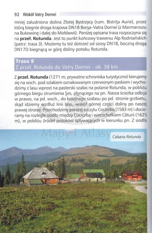 Góry Rumunii. Tom II. Przewodnik wydawnictwa Sklep Podróżnika. Przykładowa strona 3