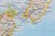 Nowa Zelandia 1:2 300 000. Mapa w wersji magnetycznej wydawnictwa National Geographic. Fragment 3