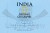 Indie 1:5 625 000. Mapa w wersji magnetycznej wydawnictwa National Geographic. Legenda