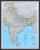 Indie 1:5 625 000. Mapa w wersji magnetycznej wydawnictwa National Geographic