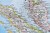 Azja południowo-wschodnia 1:6 497 000. Mapa polityczna w ramie drewnianej. Wydawnictwo: National Geographic. Fragment 2