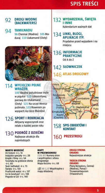 Indie południowe. Przewodnik z mapą w etui wydawnictwa Marco Polo. Spis treści 2