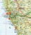 Indie południowe. Przewodnik z mapą w etui wydawnictwa Marco Polo. Mapa - fragment