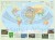 Świat. Fototapeta samoprzylepna. Mapa gospodarcza - rolnictwo i użytkowanie gleby. Całość