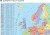 Europa. Fototapeta samoprzylepna. Mapa polityczna. Fragment 3