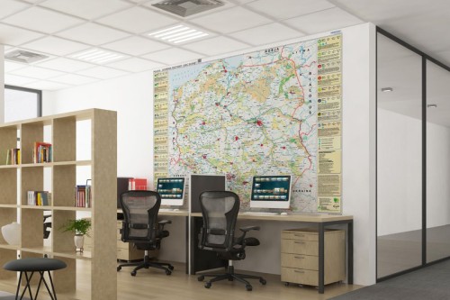 Polska. Fototapeta samoprzylepna. Ochrona przyrody i sieć ECONET. Przykład