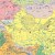 Azja. Dwustronna mapa ścienna MIDI. Fizyczna/polityczna. Fragment 2