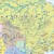 Ameryka Południowa. Dwustronna mapa ścienna MIDI. Fizyczna/polityczna. Fragment 2