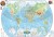 Świat. Dwustronna mapa podręczna. Fizyczna/polityczna. Strona fizyczna