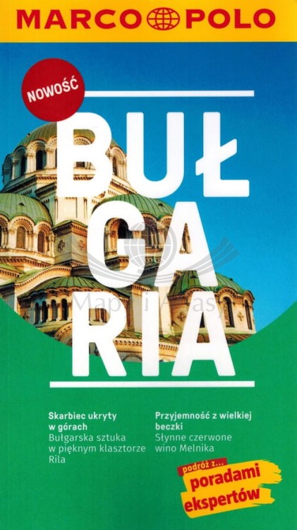 Bułgaria. Przewodnik wydawnictwa Marco Polo. Okładka