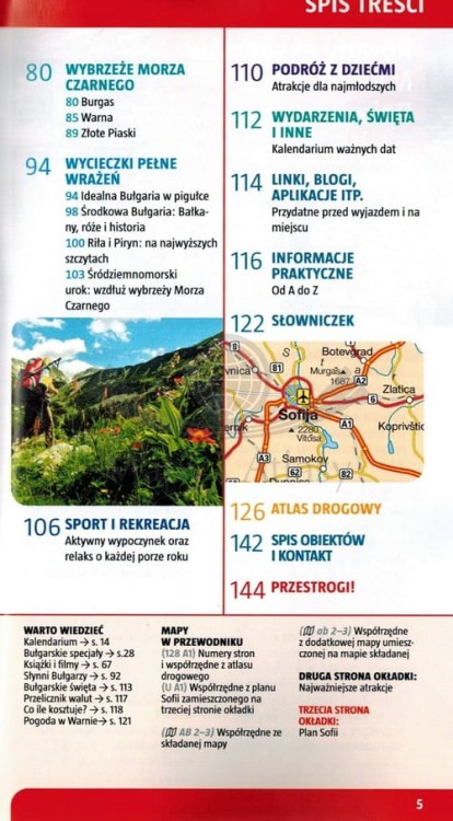 Bułgaria. Przewodnik wydawnictwa Marco Polo. Spis treści 2