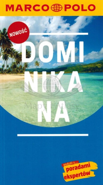 Dominikana. Przewodnik z mapą w etui wydawnictwa Marco Polo. Okładka