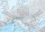 Europa. Fototapeta samoprzylepna. Mapa hipsometryczna. Fragment 1