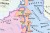 Europa wczesnośredniowieczna / Europa Karola Wielkiego. Dwustronna mapa ścienna wydawnictwa Nowa Era. Fragment 3