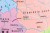 Europa wczesnośredniowieczna / Europa Karola Wielkiego. Dwustronna mapa ścienna wydawnictwa Nowa Era. Fragment 12