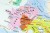 Europa wczesnośredniowieczna / Europa Karola Wielkiego. Dwustronna mapa ścienna wydawnictwa Nowa Era. Fragment 14