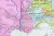 Europa w latach 1789-1814. Mapa ścienna wydawnictwa Nowa Era. Fragment 5