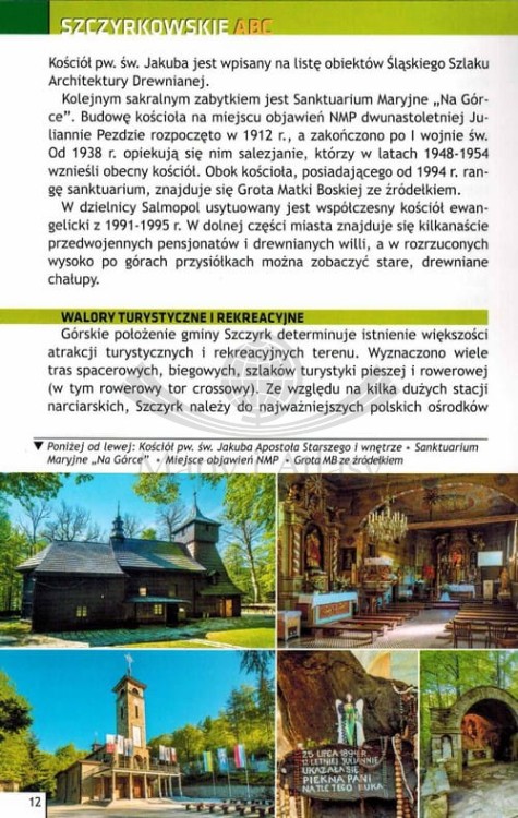 Szczyrk 3 w 1. Niezbędnik turystyczny wydawnictwa WiT. Przykładowa strona 1