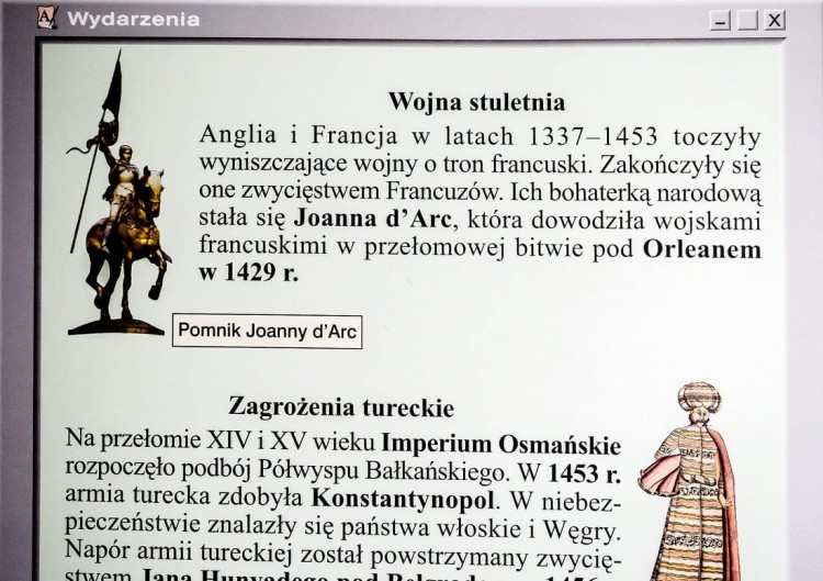 Polska i Litwa Jagiellonów / Rzeczpospolita i Europa w okresie renesansu. Dwustronna mapa ścienna wydawnictwa Nowa Era. Fragment 3
