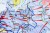 II wojna światowa w Europie / Polska podczas II wojny światowej. Dwustronna mapa ścienna. Fragment 7